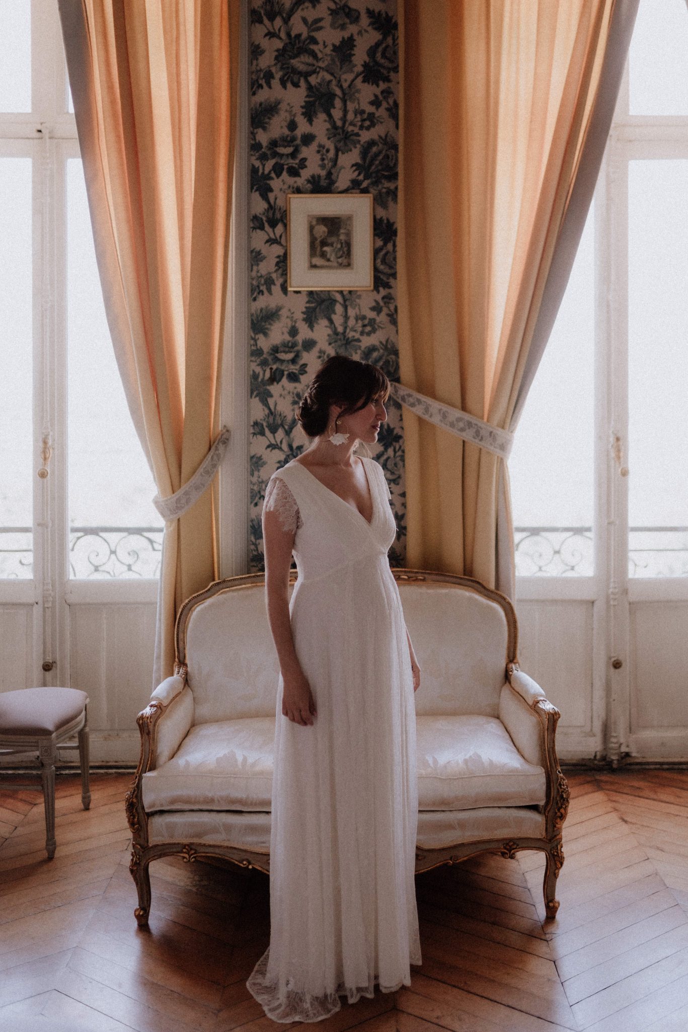 mariage elegant robe de mariée wedding planner Provence avignon empreinte éphémère