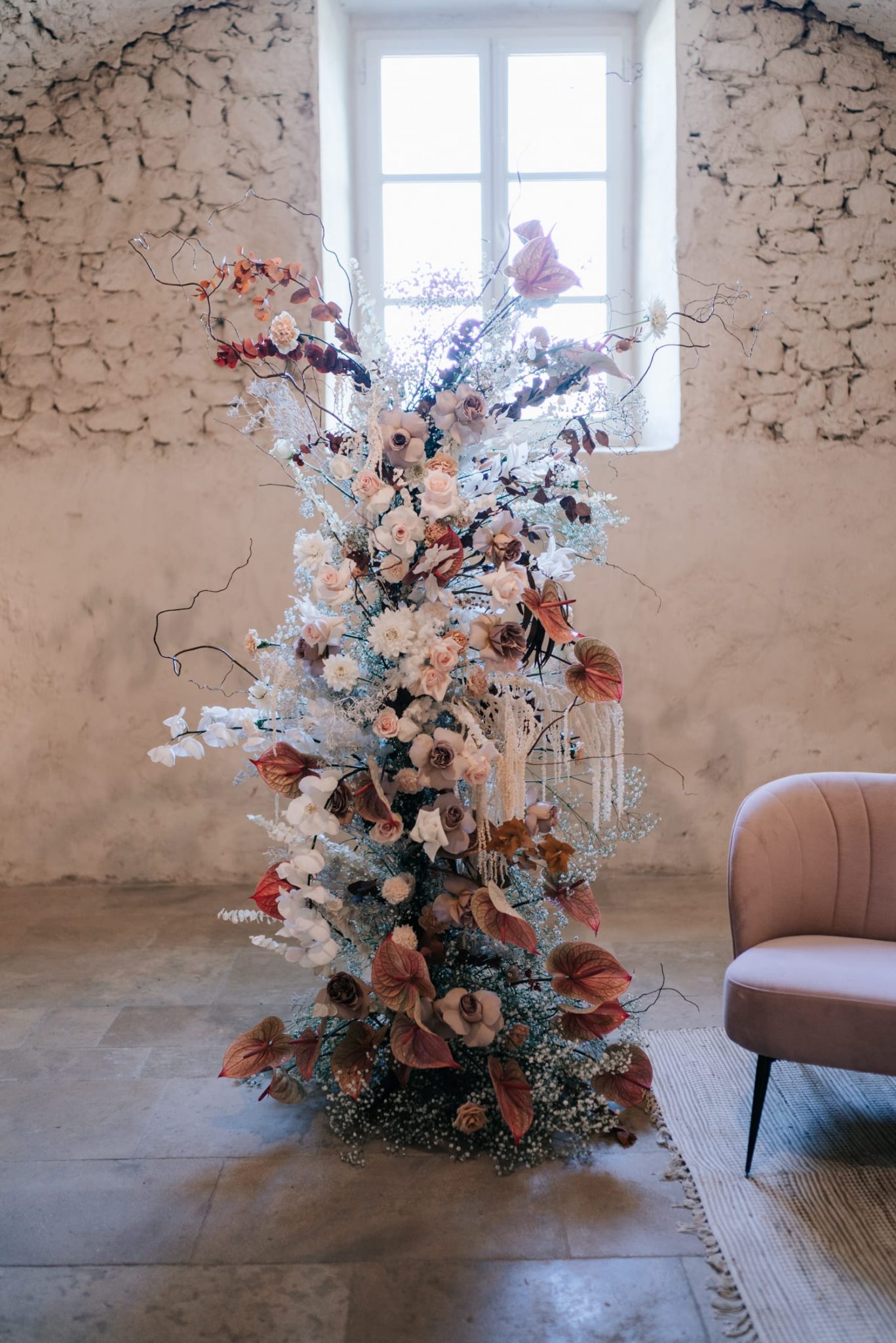 arche florale wedding planner Provence empreinte éphémère le petit Roulet
