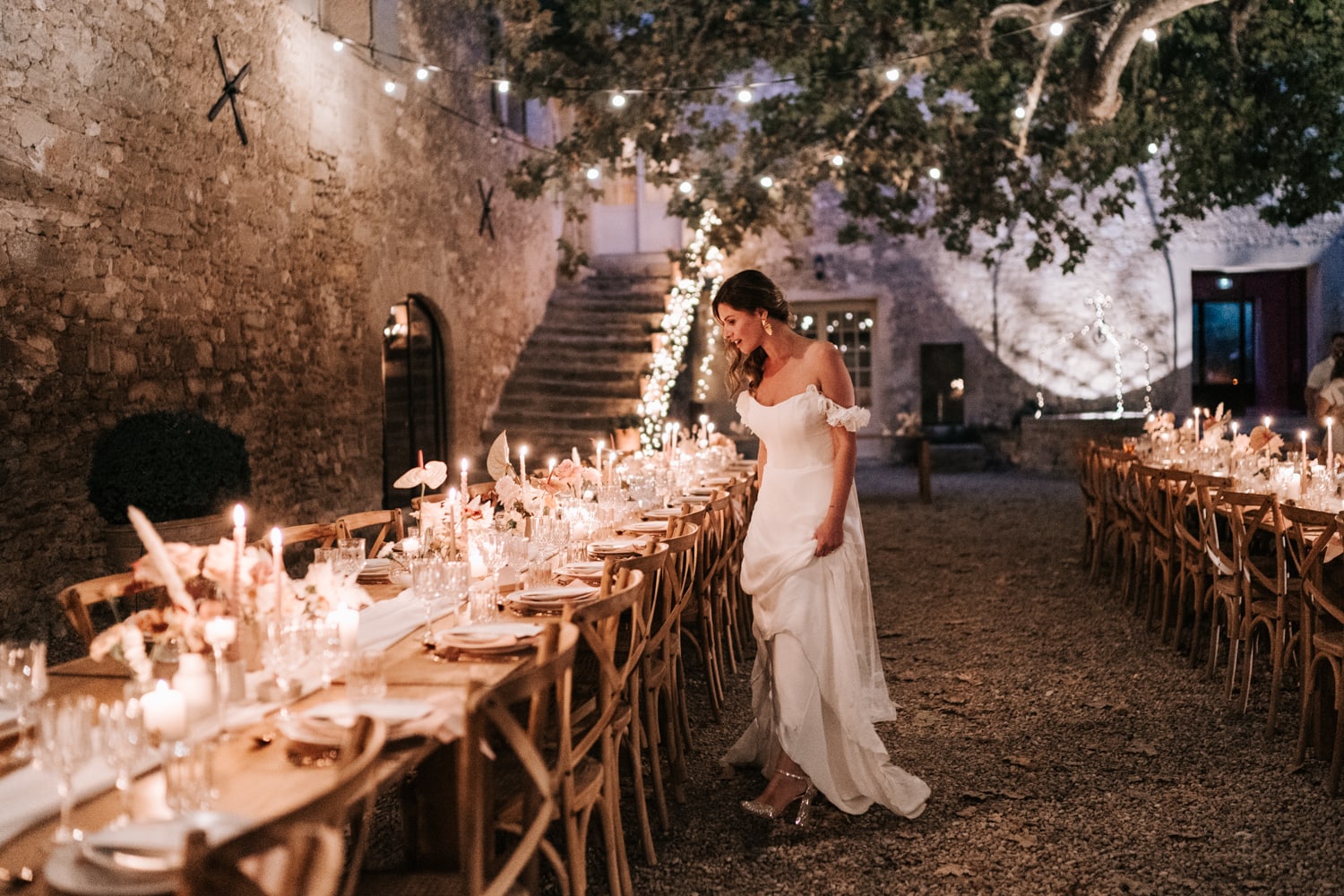 découverte mariés décoration table wedding planner Provence empreinte éphémère le petit Roulet