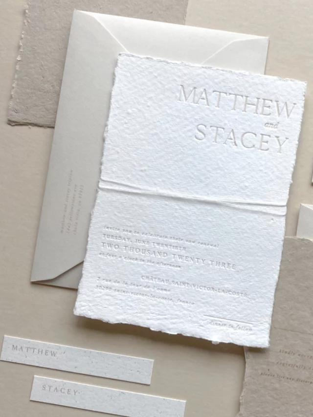 | Artistic Direction |From the initial moodboard to the final composition.
This creation is the result of a shared process : intention, exploration, refinement.I shaped the artistic direction : palette, textures, atmosphere, visual language.
Epochdes translated this vision into materiality : mockups, paper choices, the finesse of letterpress.A dialogue between ideas and craftsmanship, a collaboration built on simplicity and detail.@empreinteephemere × @epochdes#artisticdirection
#minimaldesign
#slowluxury
#stationerydesign
#creativeprocess